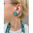 RAINBALL 2cm Turquoise Pailleté - Francine BRAMLI Paris
