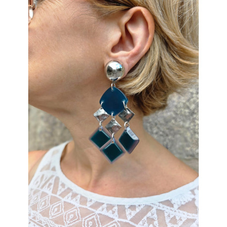 FLORETTE Bleu - Francine BRAMLI Paris
