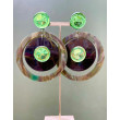 VERONICA Miroir vert - Francine BRAMLI Paris