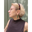 GOUTTE vert, pierre facettée - Francine BRAMLI Paris