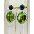 MYRIAM Miroir vert kaki - Francine BRAMLI Paris