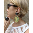 MYRIAM Miroir vert kaki - Francine BRAMLI Paris