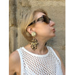LA SOMPTUEUSE onyx kaki - Francine BRAMLI Paris