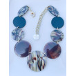 Collier TOMY Onyx, marron, noir - Francine BRAMLI Paris