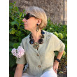 Collier TOMY Onyx, marron, noir - Francine BRAMLI Paris
