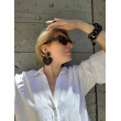 LOVELY coeurs onyx & noir - Francine BRAMLI Paris