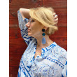 GOUTTE Bleue & cristal - Francine BRAMLI Paris