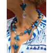 Collier COLIBRI Bleu - Francine BRAMLI Paris