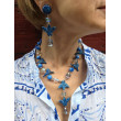 Collier COLIBRI Bleu - Francine BRAMLI Paris