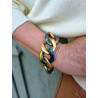Bracelet ALESSIA Maillons Doré rock - Francine BRAMLI Paris