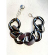 TYRON Maillons noirs - Francine BRAMLI Paris Bracelet