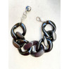 TYRON Maillons noirs - Francine BRAMLI Paris Bracelet
