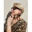 FANNY marron orange - Francine BRAMLI Paris