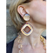 ASTERIA miroir orange - Francine BRAMLI Paris