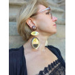 MARSELLINE miroir champagne - Francine BRAMLI Paris