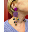 GIRAFE Pampilles Violet - Francine BRAMLI Paris