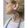 GOUTTE Violette & cristal - Francine BRAMLI Paris