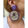 RAINBOW LUNA Mauve - Francine BRAMLI Paris