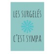Magnet Les SURGELES c'est SYMPA - DLP