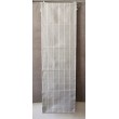 Paire de Stores Bâteau Lin Gris/Blanc  45 x 150  Rideau N°323