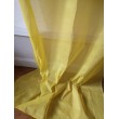 Paire de Rideaux Organdi Citron vert Brodé 105 X 250 N°415