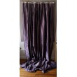 Rideau TAFFETAS Violet EN FIL D'INDIENNE 120 X 280   N°420