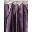 Rideau TAFFETAS Violet EN FIL D'INDIENNE 120 X 280   N°420