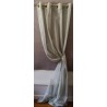 Paire de Rideaux Vert Voile LEA D'AUBRAY 135 X 270 N°428