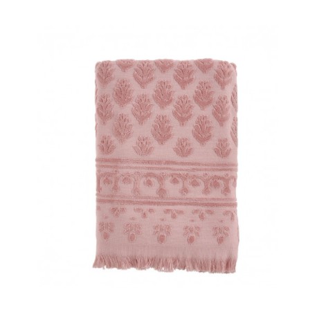 Serviette de Toilette PETITE INDIENNE Rose - MATHILDE M