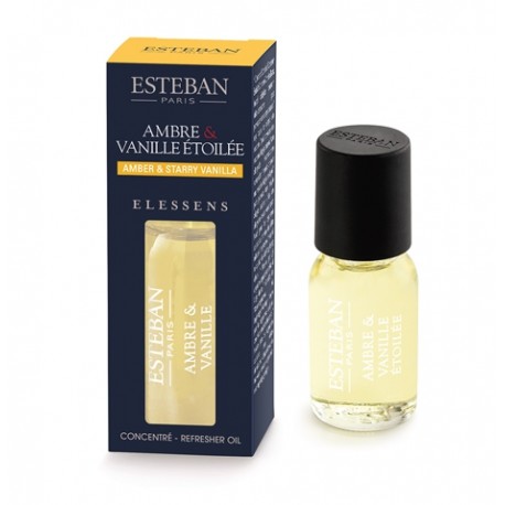 Concentré de Parfum Elessens ESTEBAN - Ambre & Vanille Etoilée