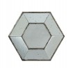 Miroir HEXAGONAL Antique 53 x 53 x 4cm - COTE TABLE