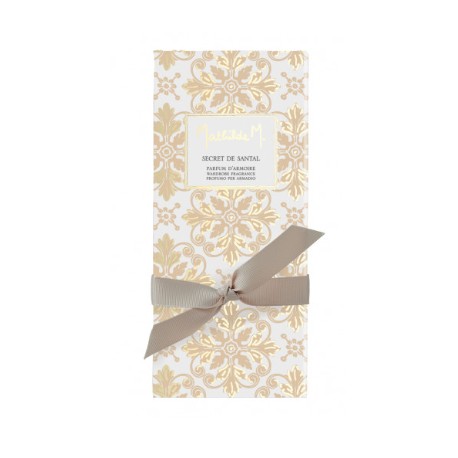 SECRET de SANTAL Parfum d'Armoire MATHILDE M Tablette Parfumée