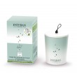 Bougie Déco PUR LIN 180gr rechargeable - ESTEBAN