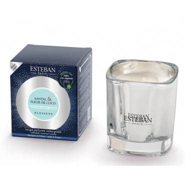 SANTAL & FLEUR de COCO Bougie 180g - ESTEBAN