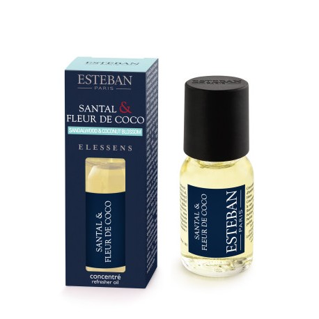 SANTAL & FLEUR de COCO Concentré 15ml - ESTEBAN Elessens