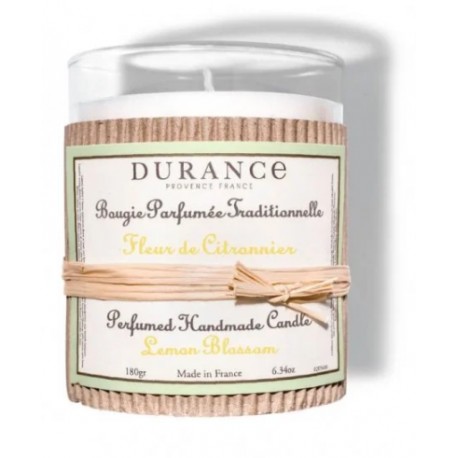 Bougie parfumée FLEUR DE CITRONNIER 180g DURANCE