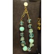 Collier ANGELE Bleu Turquoise - FRANCINE BRAMLI PARIS Bijoux