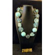 Collier ANGELE Bleu Turquoise - FRANCINE BRAMLI PARIS Bijoux