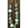 Collier ANGELE Bleu Turquoise - FRANCINE BRAMLI PARIS Bijoux