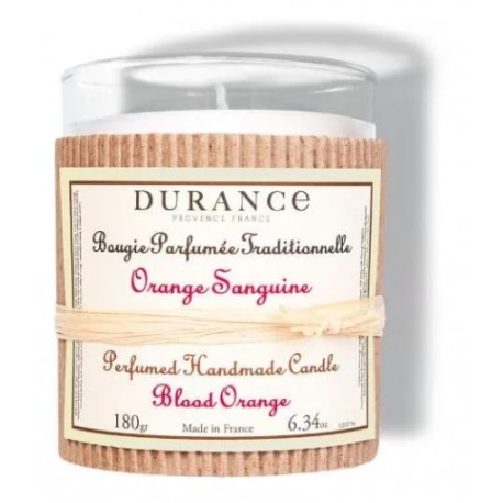 Bougie ORANGE SANGUINE - DURANCE