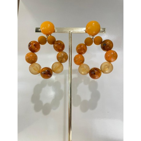 BASTILLES Ambre - Francine BRAMLI Paris Bijoux