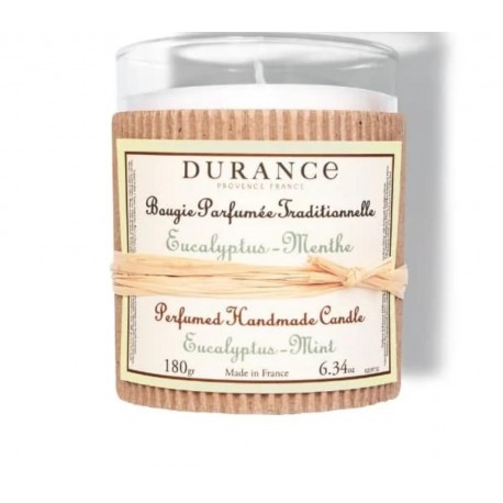 Bougie EUCALYPTUS MENTHE - DURANCE 180gr