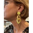 KEREN Maillons jaune & nacré - Francine BRAMLI Paris