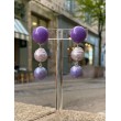 BAYA Mauve/violet perle de Majorque - Francine BRAMLI Paris