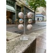 ALICE Perle Rose pâle nacrée et irisée - Francine BRAMLI Paris boucles d'oreilles