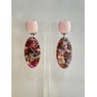 CLAUDIA Rose Acétate - Francine BRAMLI Paris Bijoux