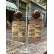 CARAIBOS Marron Lin - Francine BRAMLI Paris