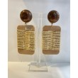 CARAIBOS Marron Lin - Francine BRAMLI Paris
