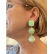 BAYA Vert amande irisée - Francine BRAMLI Paris