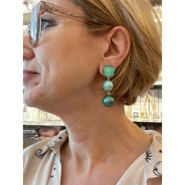 BAYA Vert perle de Majorque - Francine BRAMLI Paris